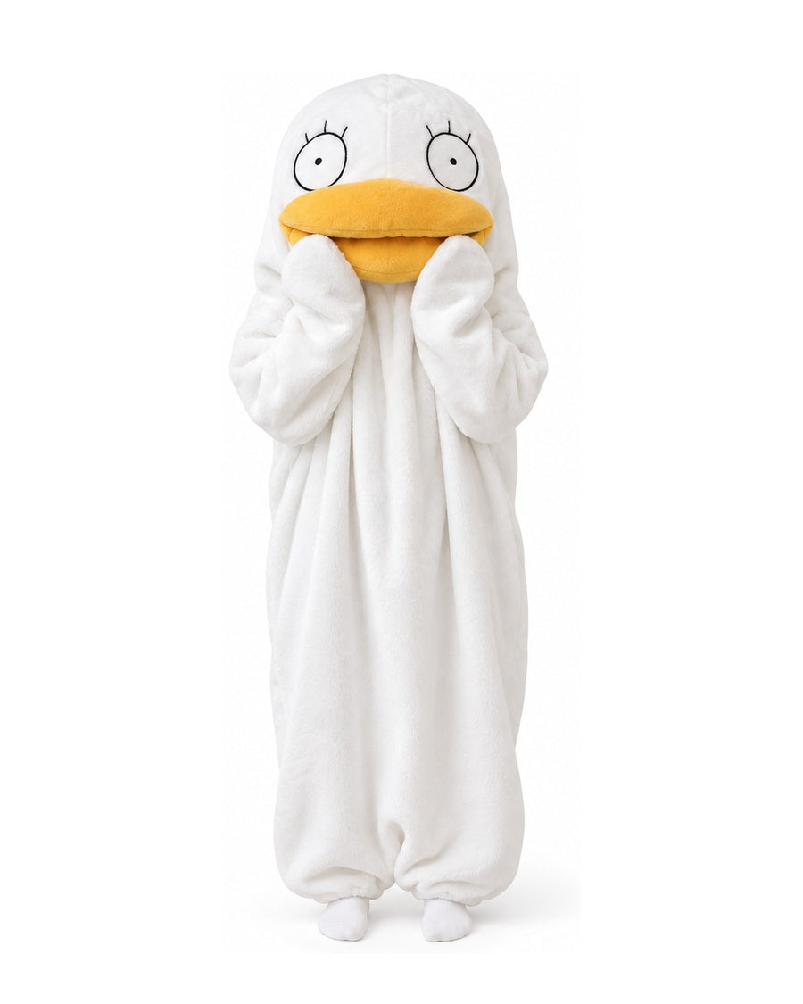 Quackenstein duck onesie: one suit