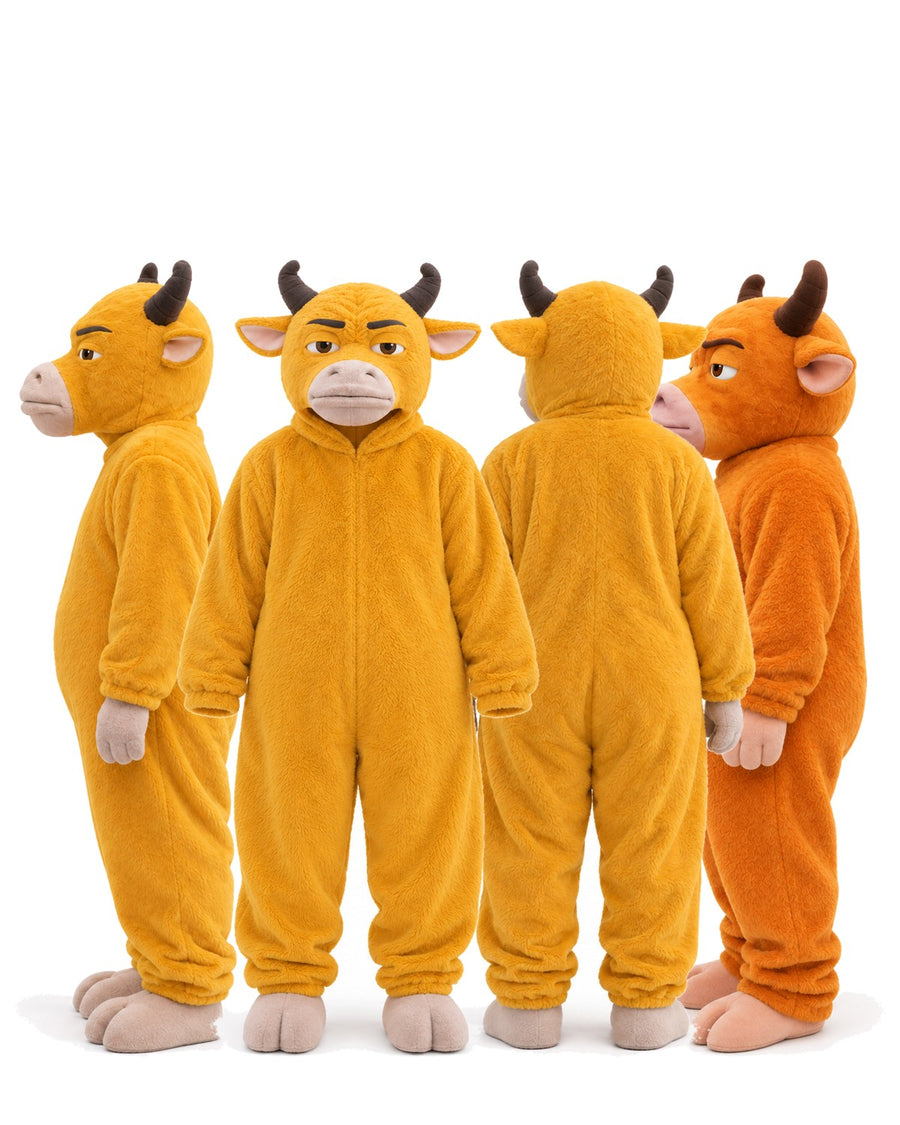 NIU LAI bull onesie: Squad Pack, four suits